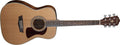 Washburn - Heritage 10 Series Folk Solid Cedar Mahogany Acoustic Concert Guitar - Natural