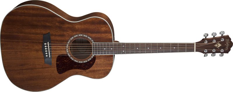 Washburn - Heritage 10 Series 6 String Grand Auditorium Acoustic Guitar in Mahogany