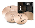 Zildjian - I Series Essentials Plus Cymbal Set With 13" HiHat, 14" Crash, 18" Crash/Ride