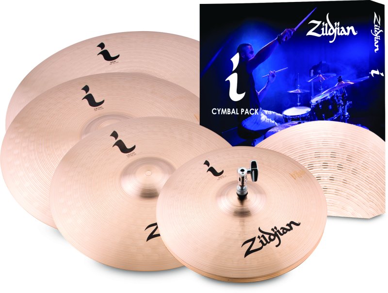 Zildjian - I Series Pro Gig Cymbal Set With 14" HiHat, 16" Crash, 18" Crash, 20" Ride