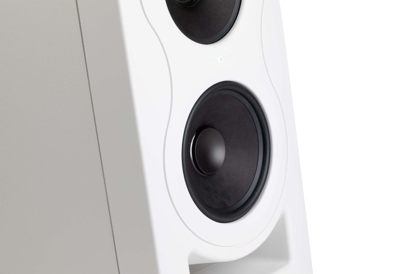 Kali Audio - 3-Way 160w Studio Monitor, White