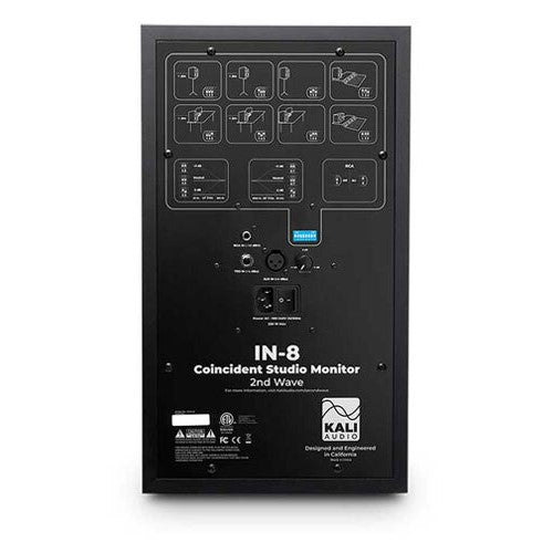 Kali Audio - 3-Way 8" Powered Studio Monitor 140w, Black (Single)