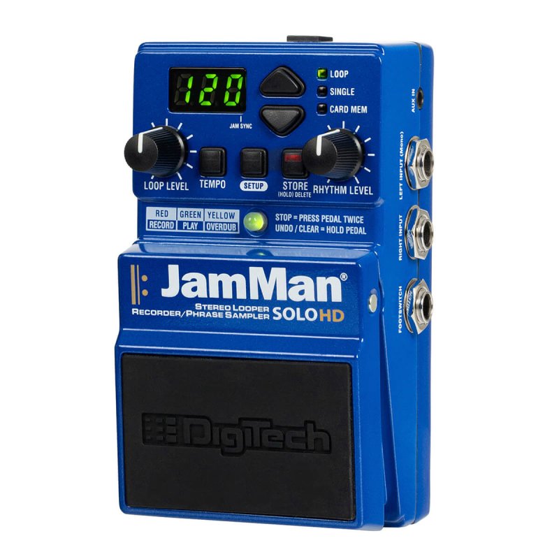 Digitech - Compact Stereo Stereo Looper / Recorder / Phrase Sampler Pedal