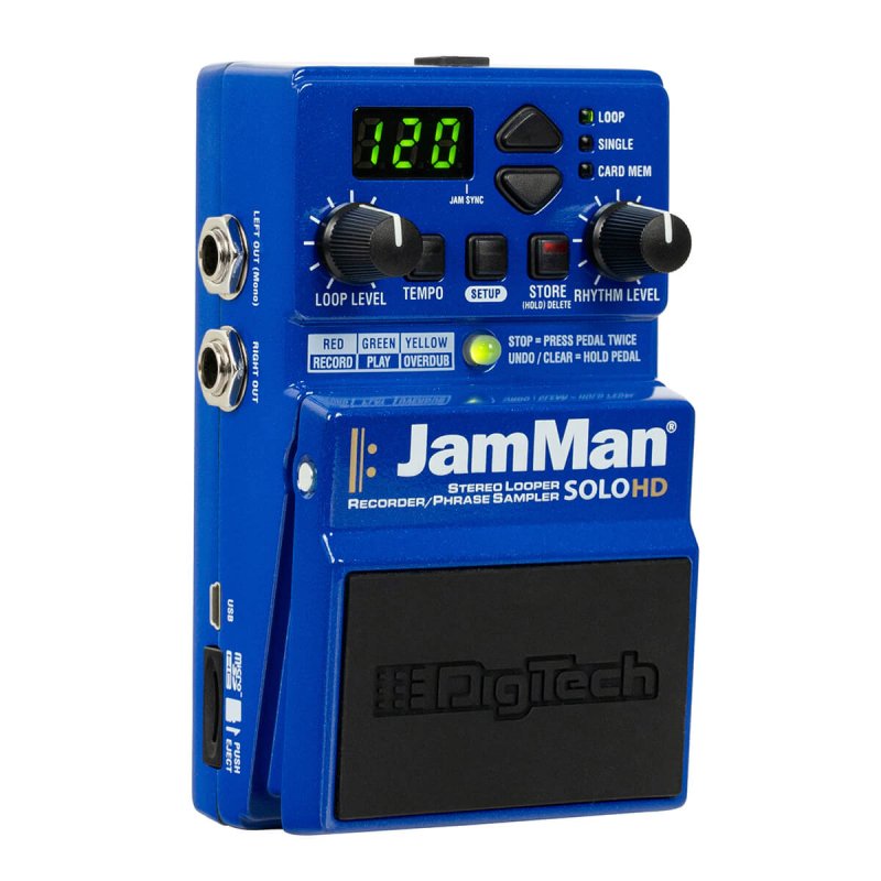 Digitech - Compact Stereo Stereo Looper / Recorder / Phrase Sampler Pedal