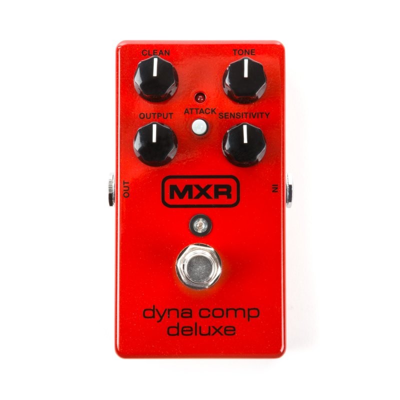 Dunlop - MXR Dyna Comp Deluxe Compressor Guitar Effect Pedal - Red