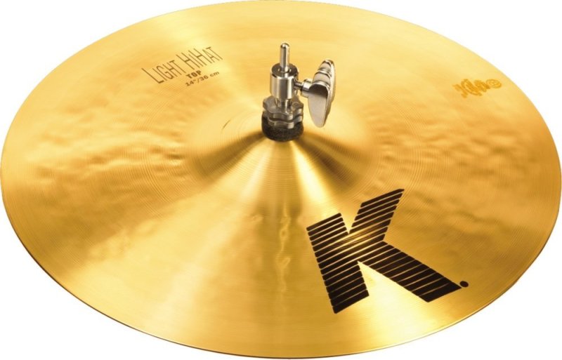 Zildjian - K0813 14" K Light HiHat Top Cymbal