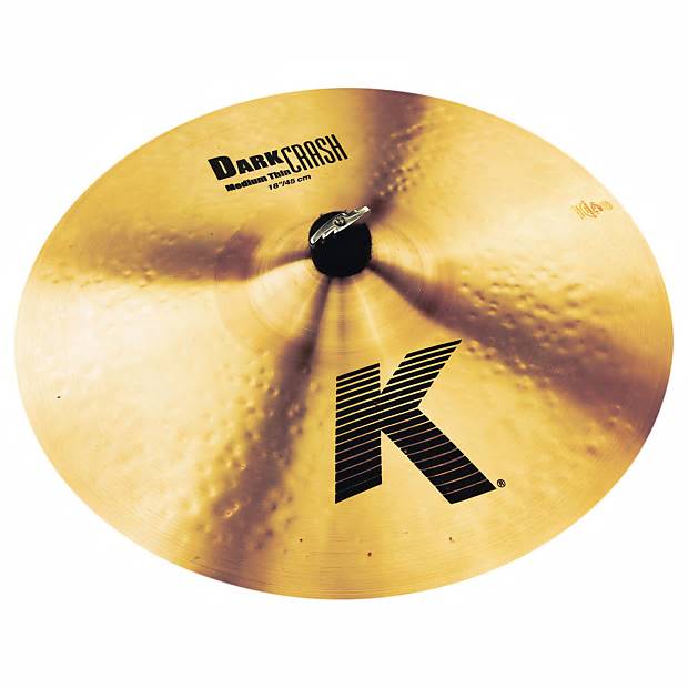 Zildjian - 18" K Dark Crash Cymbal Medium/Thin