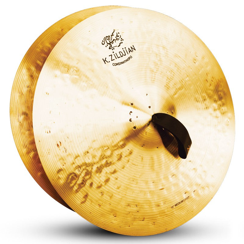 Zildjian - 18" K Constantinople Orchestral Medium Light With Pads, Pair