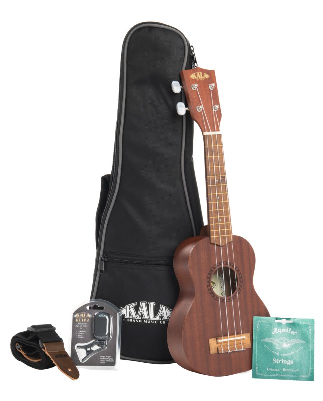 KALA - Soprano KA-15 Series Ukulele Bundle