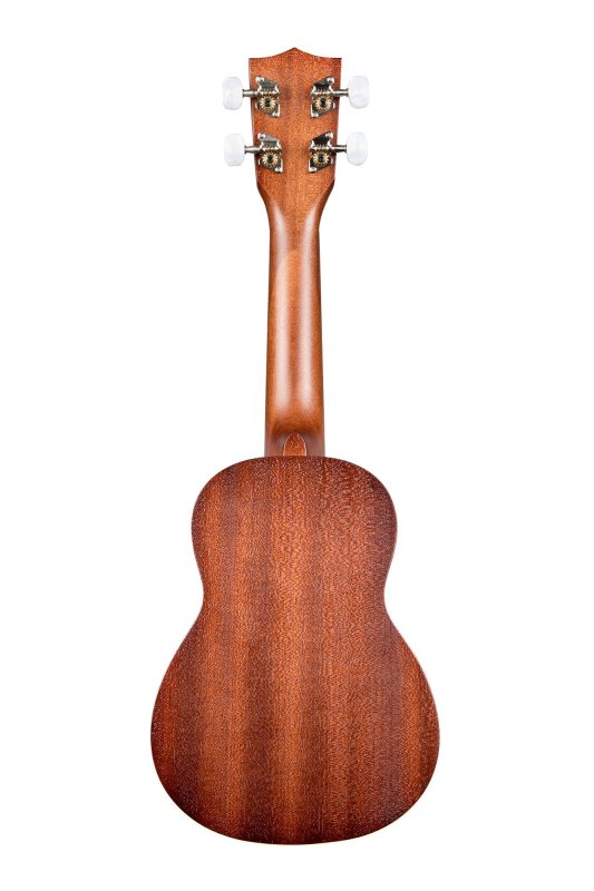 KALA - Satin Mahogany Soprano w/ Hawaiian Islands Ukulele