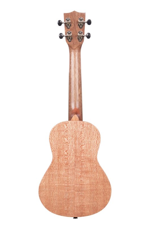KALA - Burled Meranti Concert Ukulele, Satin