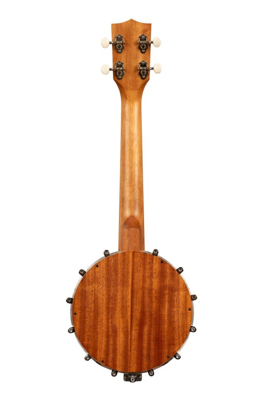 KALA - Natural Mahogany Banjo Concert Ukulele with Bag