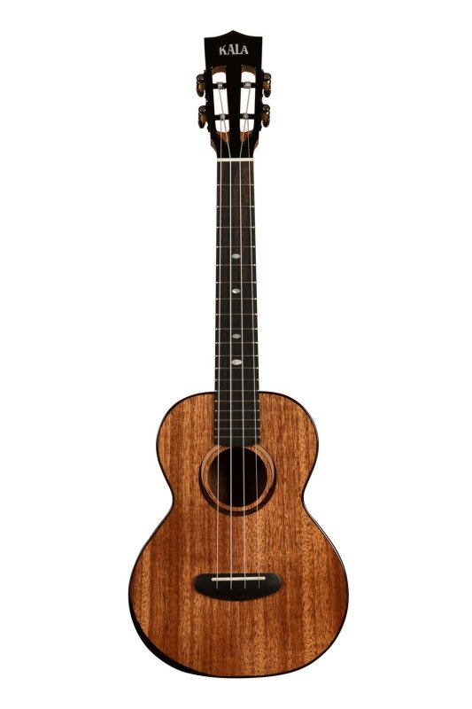 KALA - Contour All Solid Gloss Mahogany Tenor Ukulele With Bag