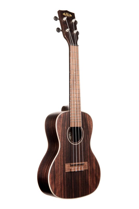 KALA - Striped Ebony Concert Ukulele