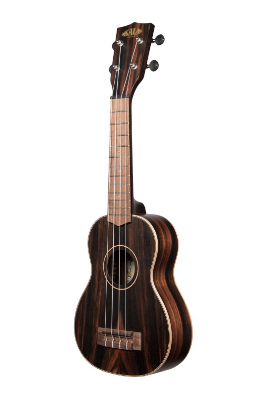 KALA - Striped Ebony Soprano Ukulele