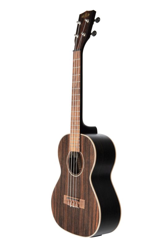 KALA - Striped Ebony Tenor w/EQ Ukulele