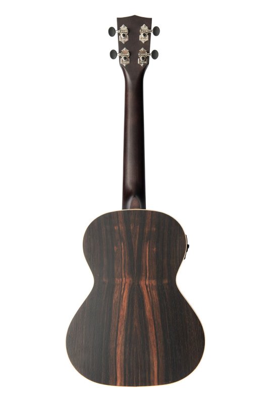 KALA - Striped Ebony Tenor w/EQ Ukulele