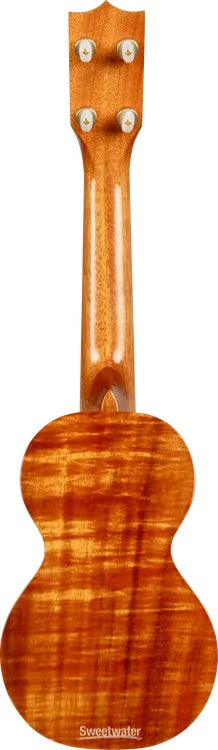 KALA - All Solid Hawaiian Koa Figure 8 Soprano Ukulele w/bag