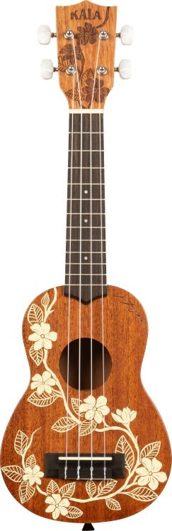KALA - Gardenia Brighamii Soprano Mahogany Ukulele With Bag