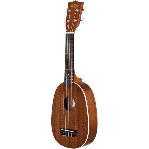 KALA - Satin Mahogany Soprano Pineapple Ukulele