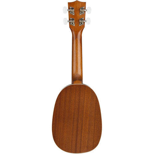 KALA - Satin Mahogany Soprano Pineapple Ukulele