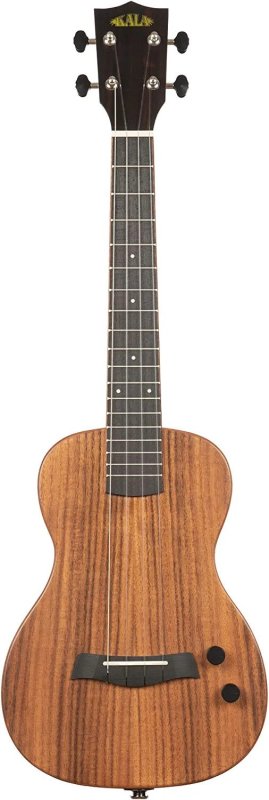 KALA - Solid Body Electric Acacia Tenor Ukulele With Bag