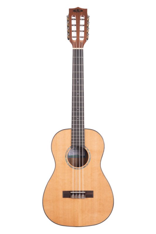 KALA - Gloss Solid Cedar Top Acacia 8 String Baritone
