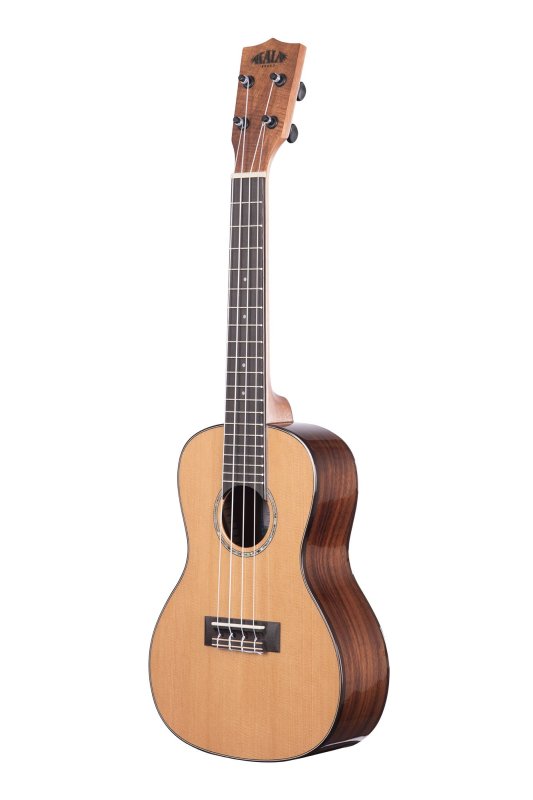 KALA - Gloss Solid Cedar Top Acacia Concert Ukulele