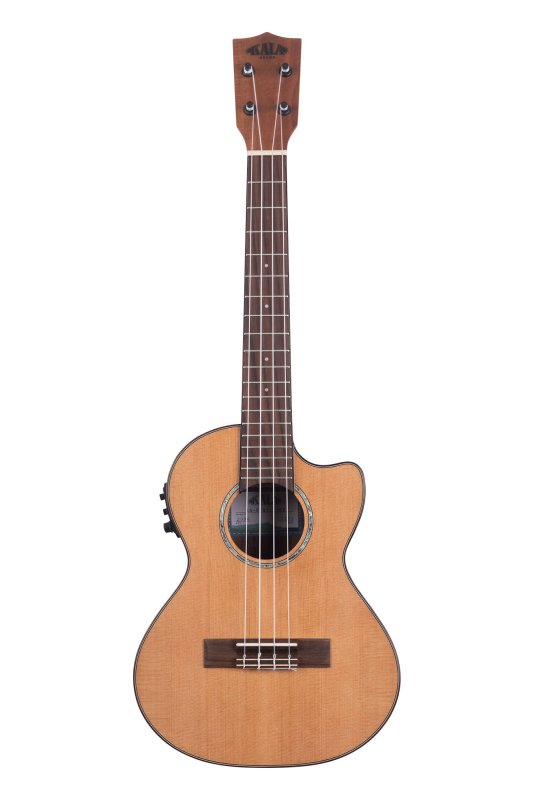 KALA - Gloss Solid Cedar Top Acacia Tenor With Cutaway & EQ