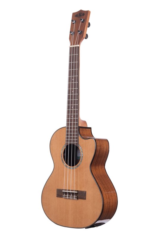 KALA - Gloss Solid Cedar Top Acacia Tenor With Cutaway & EQ