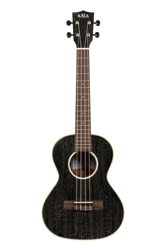 KALA - All Solid Salt & Pepper Doghair Mahogany Tenor Ukulele With Bag