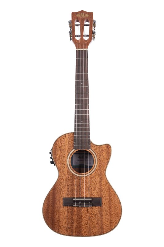 KALA - Gloss Solid Mahogany Tenor Ukulele Cutaway With EQ