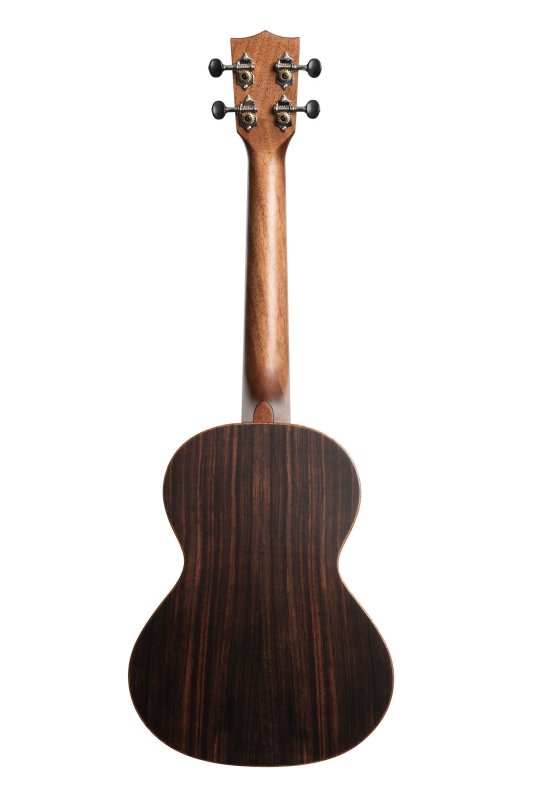 KALA - Solid Spruce Top Striped Ebony Tenor Ukulele