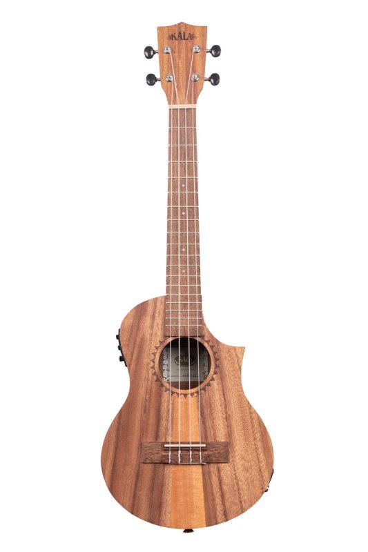 KALA - Teak Tri-top Tenor Ukulele With Cutaway & EQ