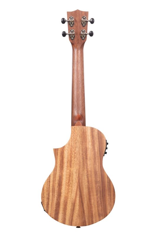 KALA - Teak Tri-top Tenor Ukulele With Cutaway & EQ