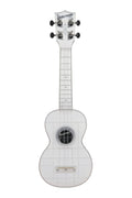 KALA - Soprano Waterman Ukulele, Frosted Glass Transparent