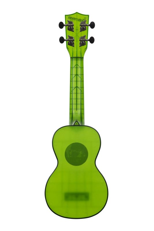 KALA - Soprano Waterman Ukulele, Jade Green Transparent