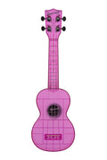 KALA - Soprano Waterman Ukulele, Amethyst Purple Transparent