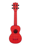 KALA - Soprano Waterman Ukulele, Maritime Red Transparent