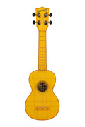 KALA - Soprano Waterman Ukulele, Amber Yellow Transparent