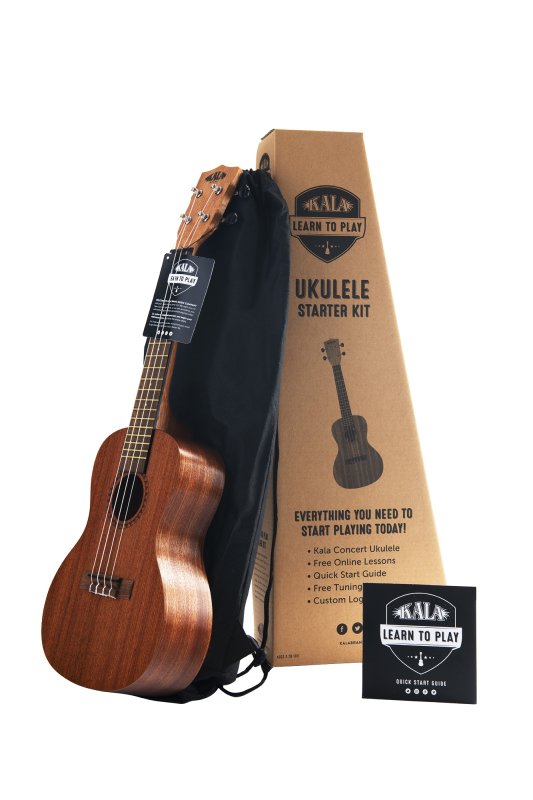 KALA - Concert Ukulele, Starter Kit