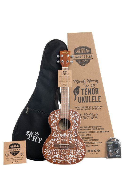 KALA - Mandy Harvey Learn To Play Signature Series Tenor Ukulele