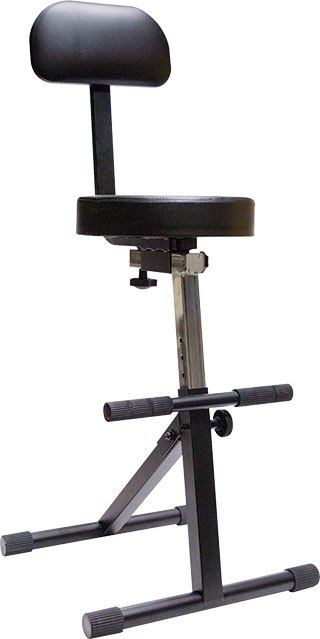 Profile - Musician Throne With Footrest And Back