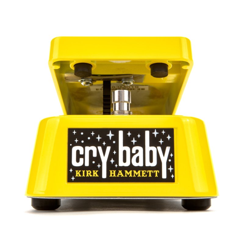 Dunlop - Limited Edition Kirk Hammett Cry Baby Wah Yellow Sparkle Edition Pedal