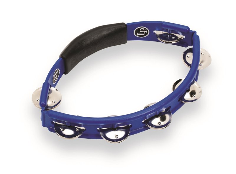 Latin Percussion - City Series Hand Held Tambourine - Blue