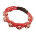 Latin Percussion - Cyclops, Steel Jingles, Red, Hand Held Tambourine