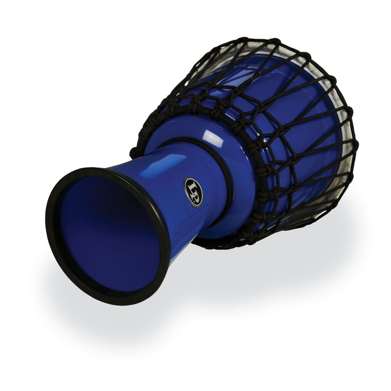 Latin Percussion - World 7" Rope Circle Djembe, Blue