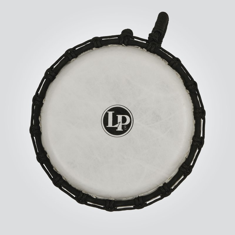 Latin Percussion - World 7" Rope Circle Djembe, Green Marble