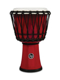 Latin Percussion - World 7" Rope Circle Djembe, Red