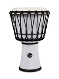 Latin Percussion - World 7" Rope Circle Djembe, White